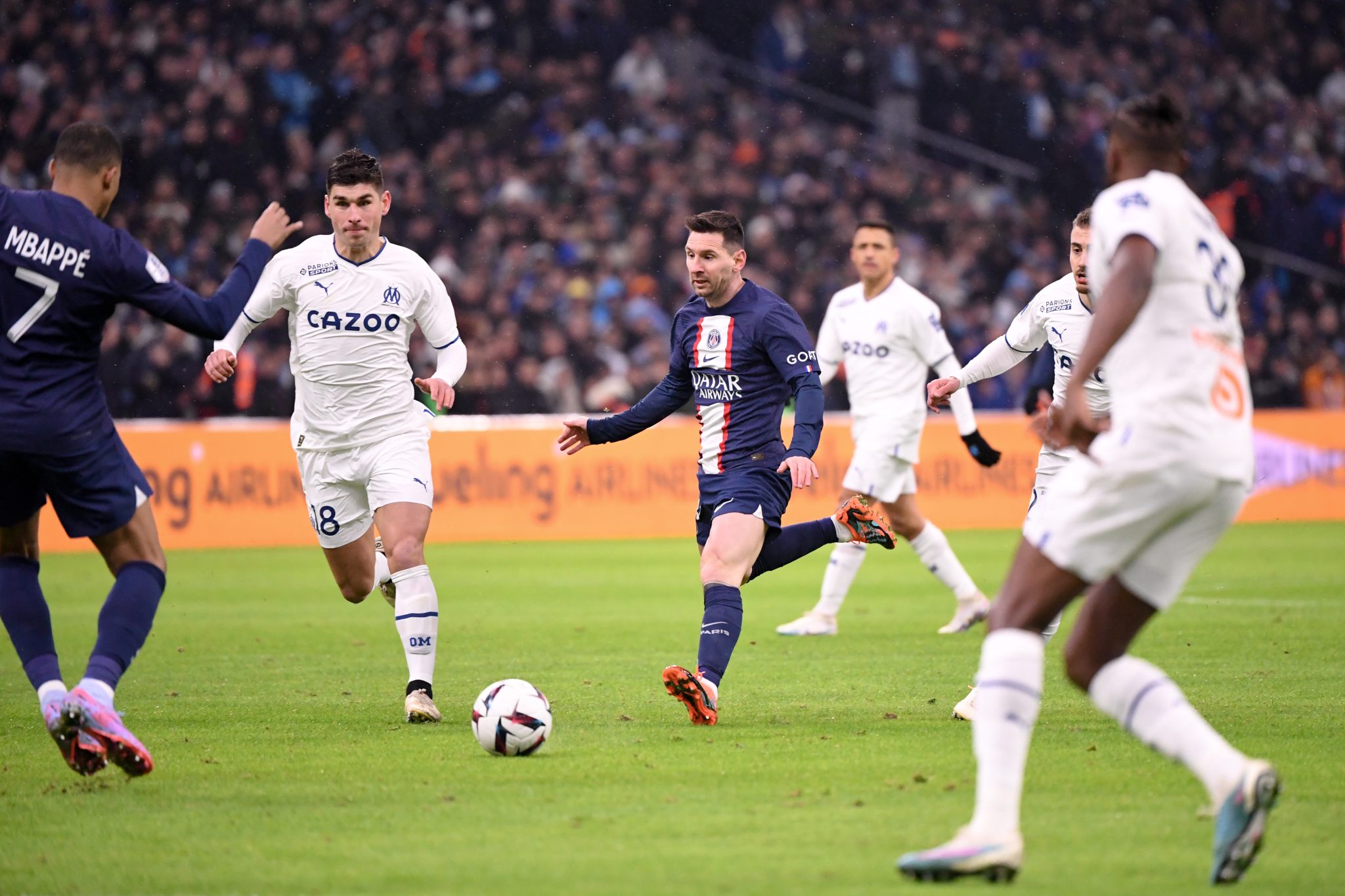 Lionel Messi, Olympique de Marsella, Ligue 1, gol 700 de Messi vs Marsella