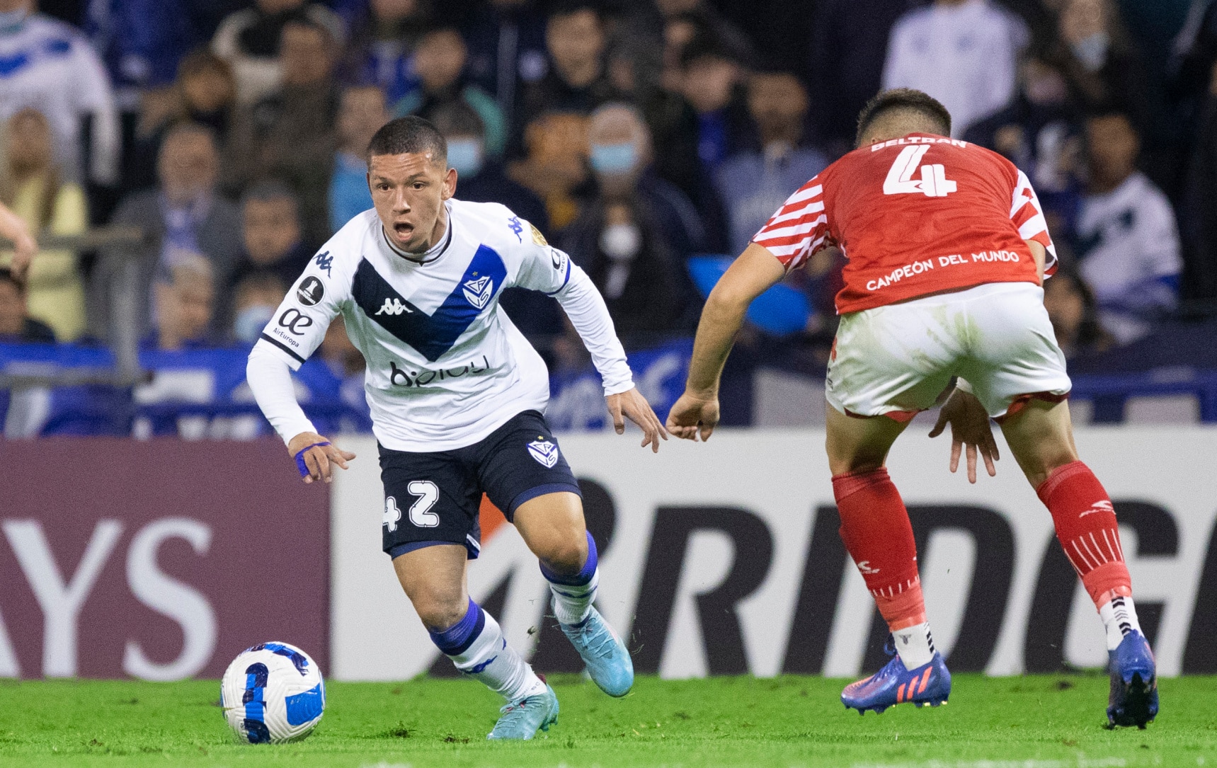 Gianluca Prestianni, Real Madrid, V&eacute;lez Sarsfield, Liga Profesional, FC Barcelona
