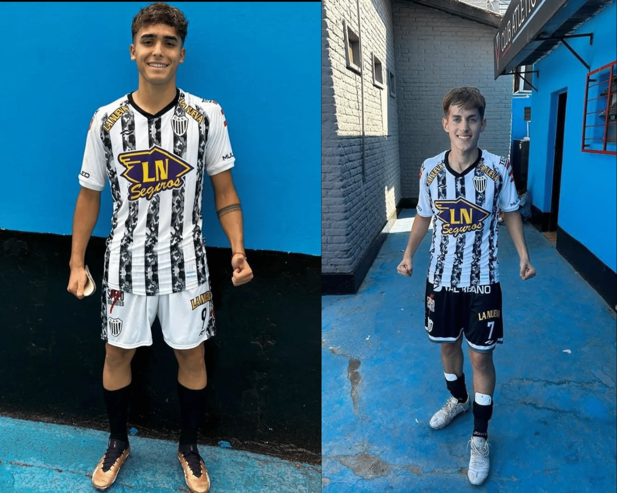 Valentino Pereyra, Mateo Galv&aacute;n, Nelson Tom&aacute;s Page, Huinca Renanco, Estudiantes de Caseros, Primera Nacional, Liga Profesional, Argentina