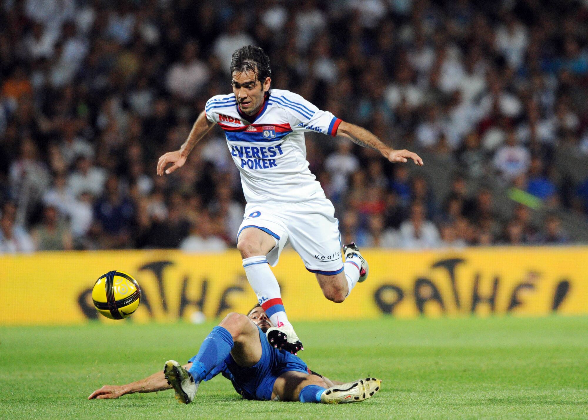 El Chelito Delgado con el Lyon