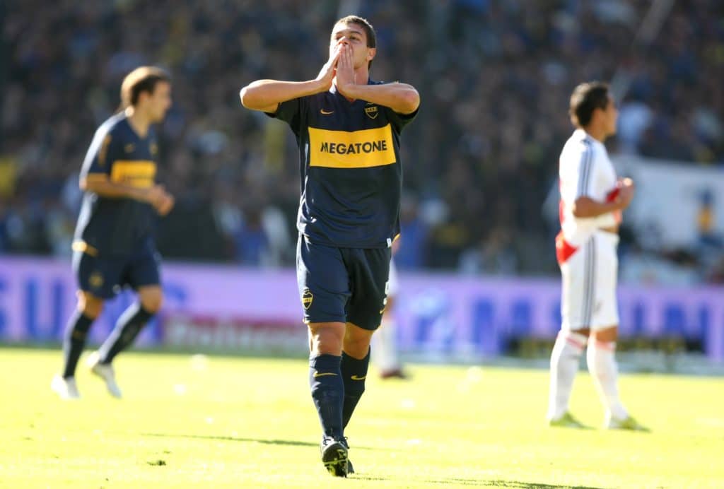 Antonio Ubaldo Rattín, Diego Armando Maradona, Sebastián Battaglia, Martín Palermo, Juan Román Riquelme, Boca Juniors