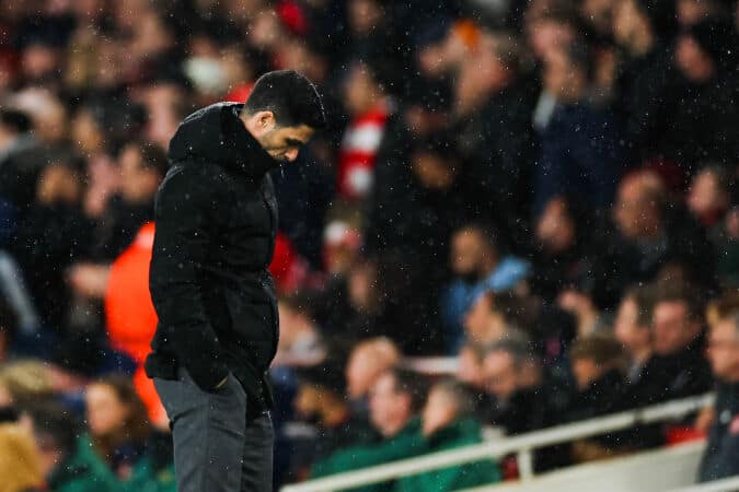 Ya no confían en Mikel Arteta, papelón en Europa