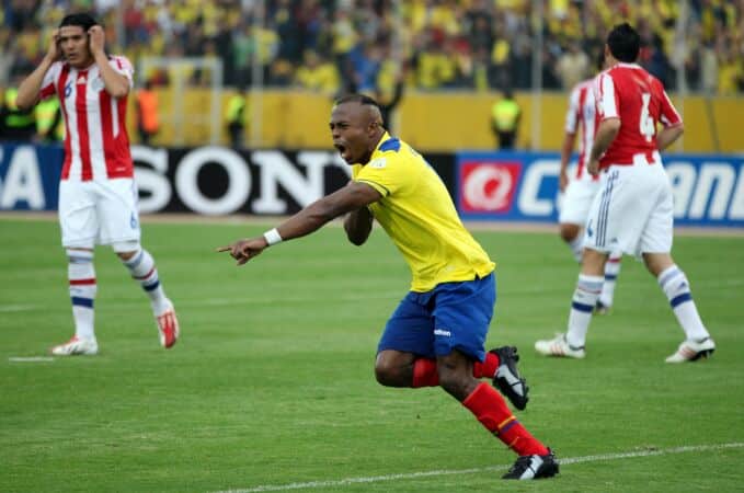 Top-5 goleadores de la selecci&oacute;n de Ecuador