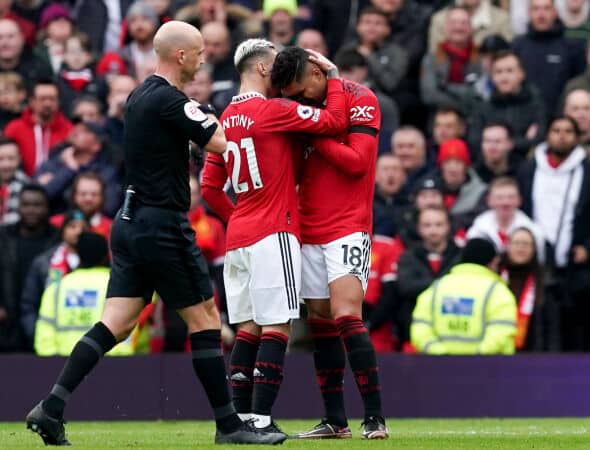 Casemiro y las cuatro expulsiones de su carrera