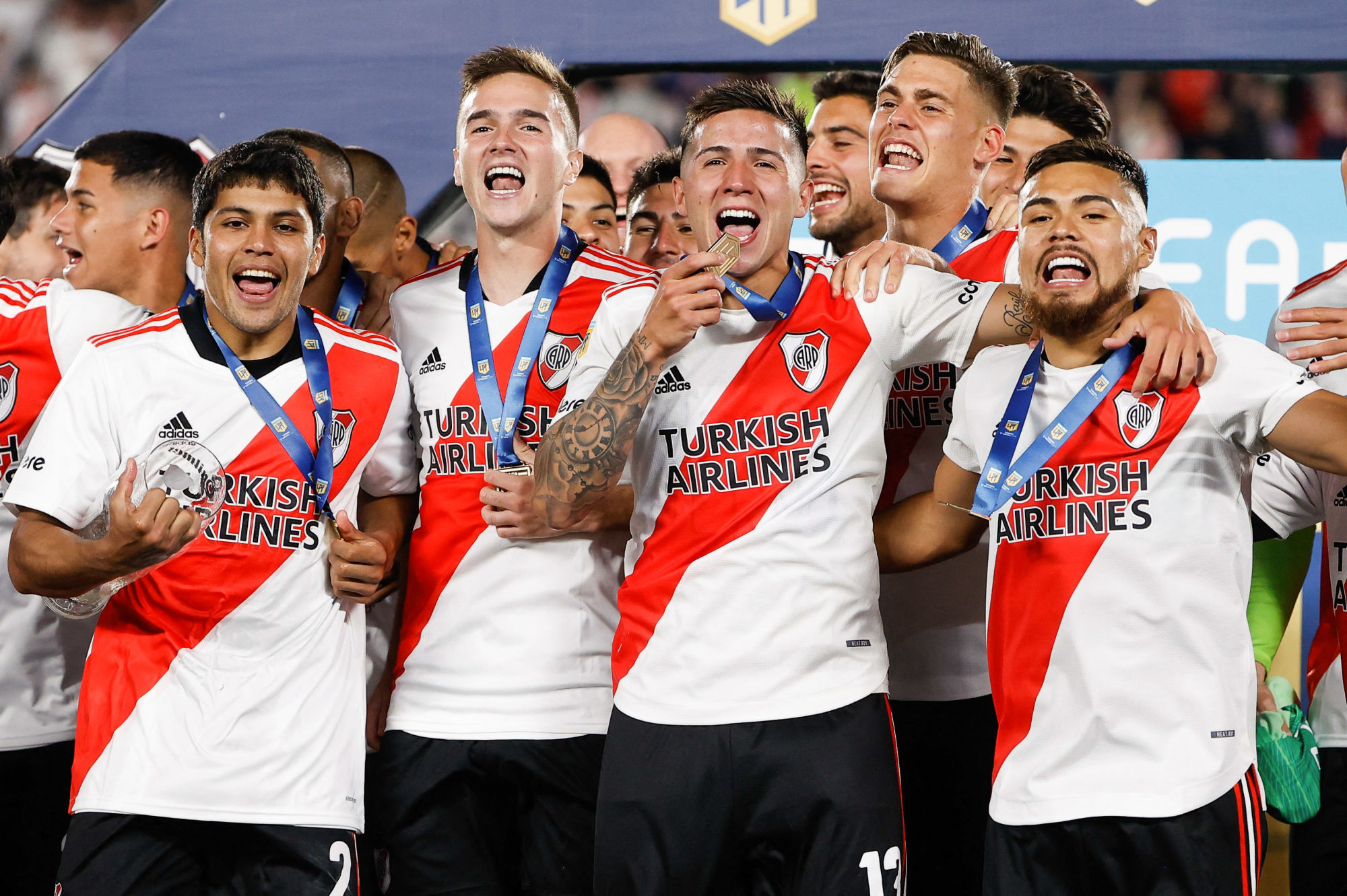 River Plate, Robert Rojas, Mart&iacute;n Demichelis, Marcelo Gallardo, River Plate Refuerzos, Liga Profesional, Argentina