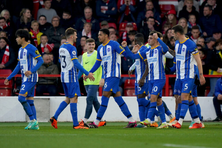 Facundo Buonanotte: estreno goleador e historia con el Brighton