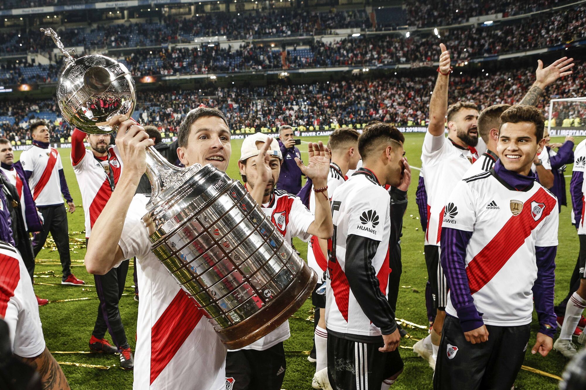 River Plate, Copa Libertadores, River Plate Campe&oacute;n de la Copa Libertadores, Liga Profesional, Argentina, The Strongest