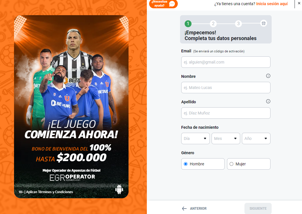 codigo promocional betano