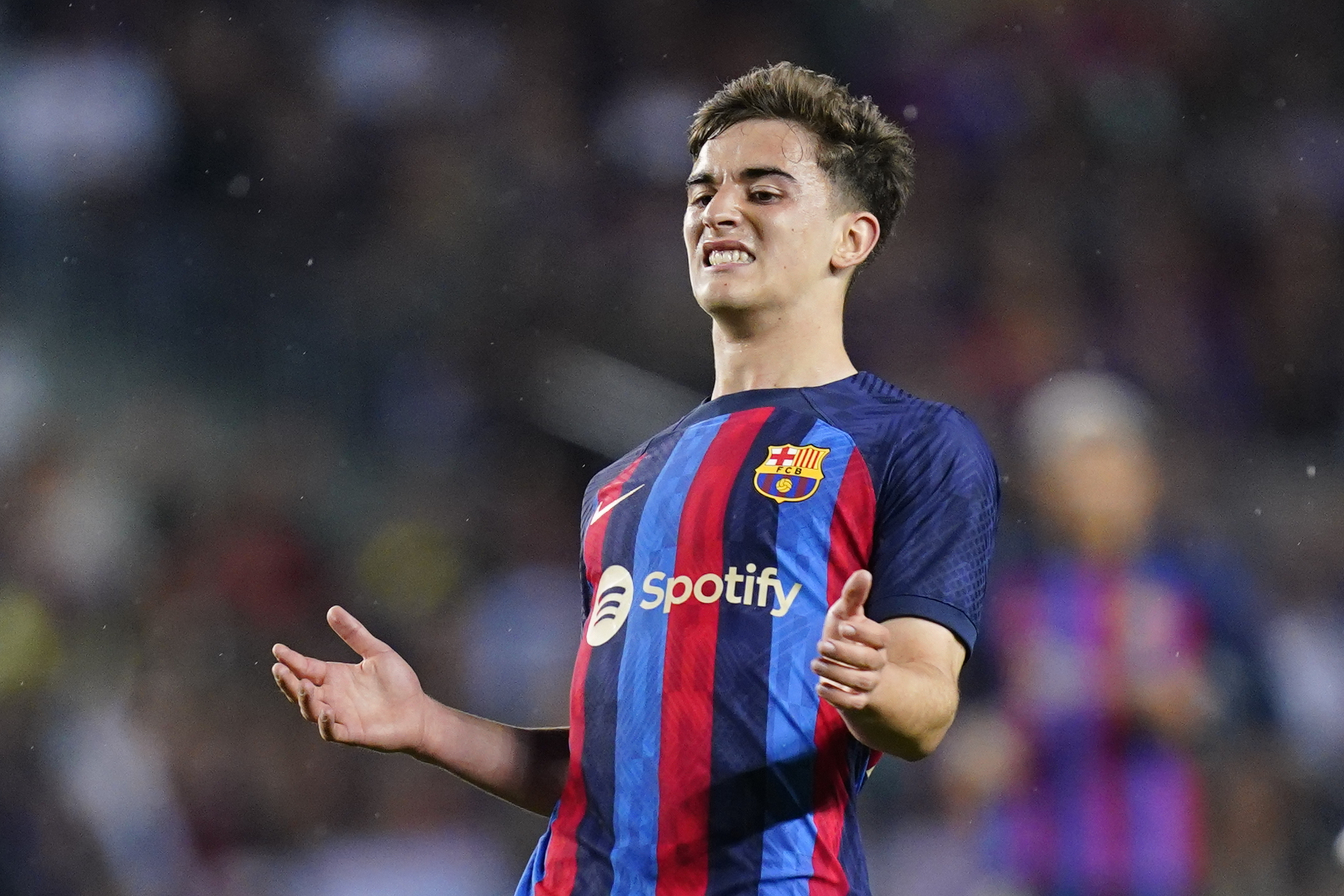 FC Barcelona, Barcelona, Liga Santander, Espa&ntilde;a, Gavi, Lionel Messi