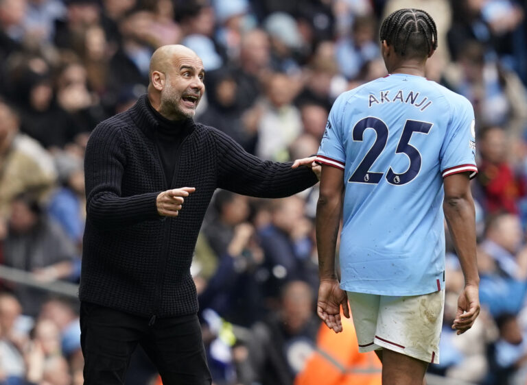 GUARDIOLA: FUERTE RECLAMO A HAALAND EN PLENO PARTIDO