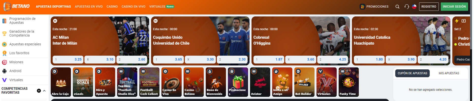 codigo promocional betano