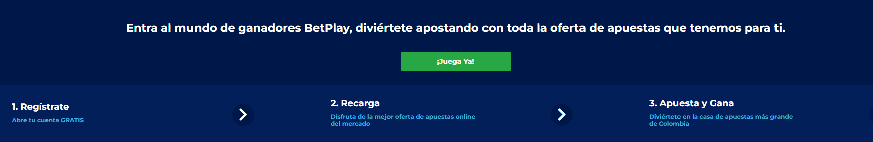 betplay registrarse