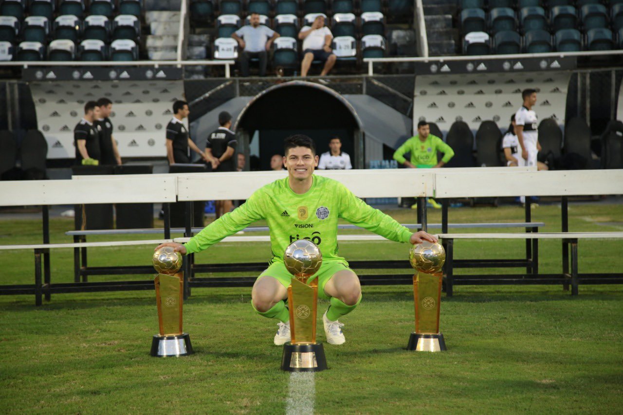 Alfredo Aguilar, el arquero paraguayo que busca hacer historia en torneos CONMEBOL