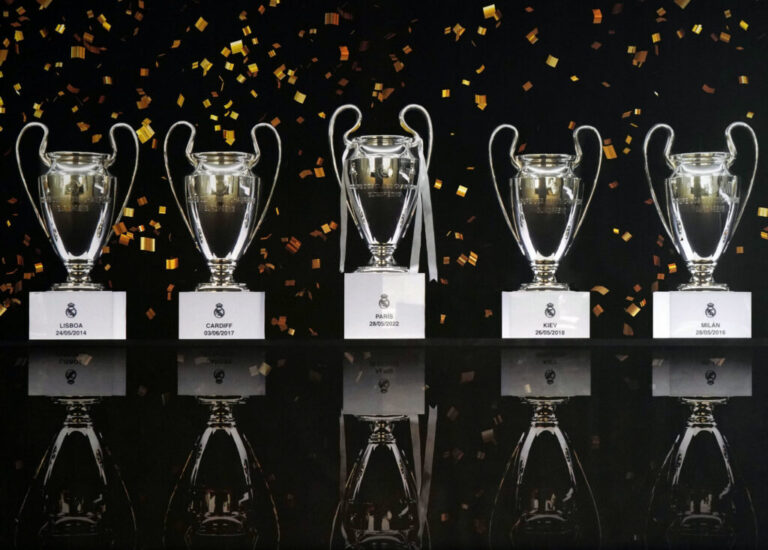 Los equipos con m&aacute;s t&iacute;tulos de UEFA Champions League en la historia