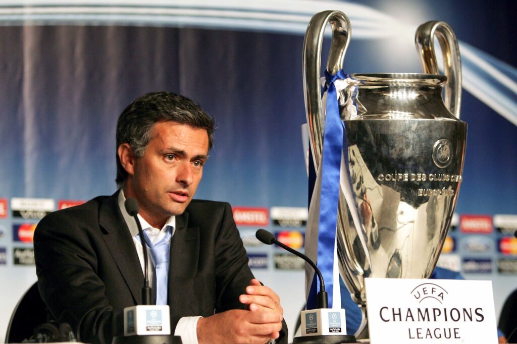 jos&eacute; Mourinho champions