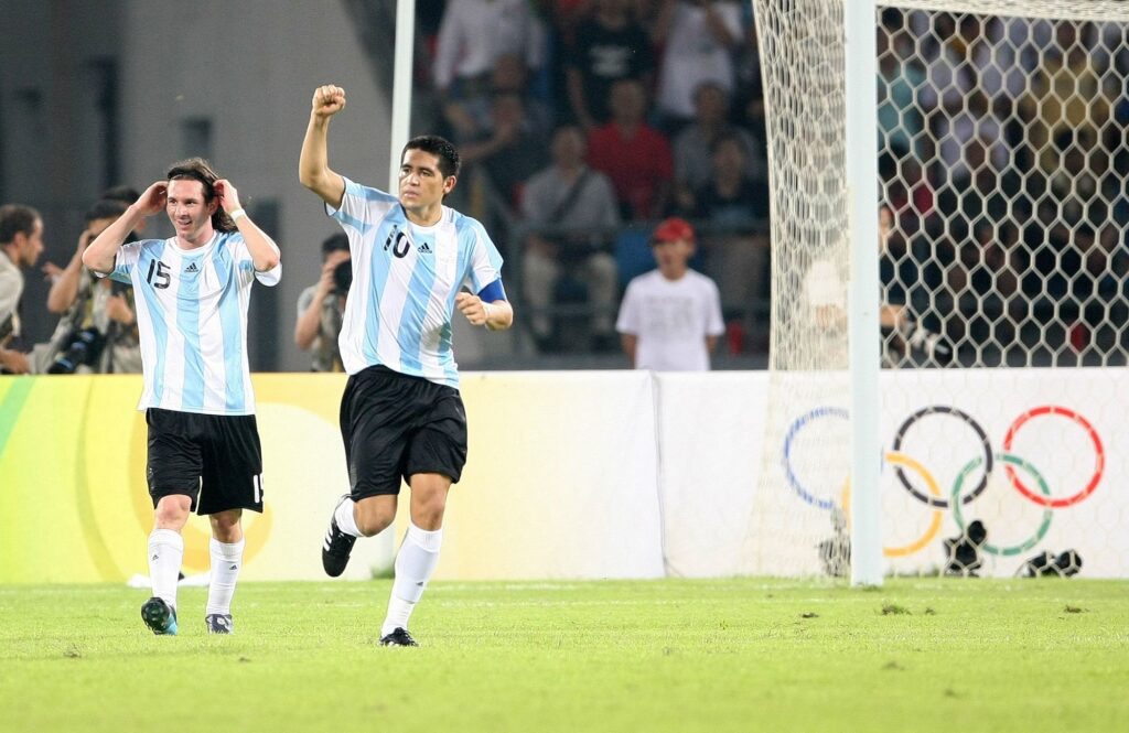 Messi Riquelme Argentina