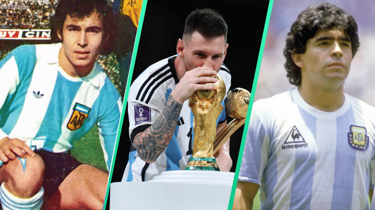 Top 10: Los mejores jugadores de la Selección Argentina en la historia