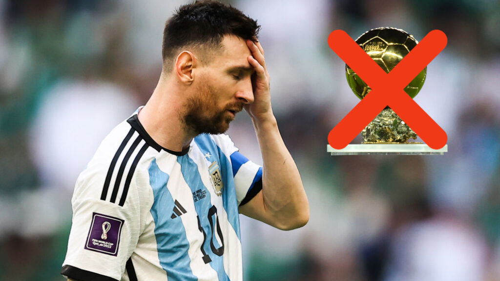 Lionel Messi Bal&oacute;n de Oro Selecci&oacute;n Argentina