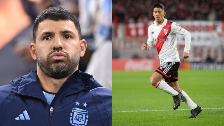 Lo que dijo Kun Ag&uuml;ero sobre Rodrigo Aliendro (River): &ldquo;Si el t&eacute;cnico me manda a correr&hellip;&rdquo;