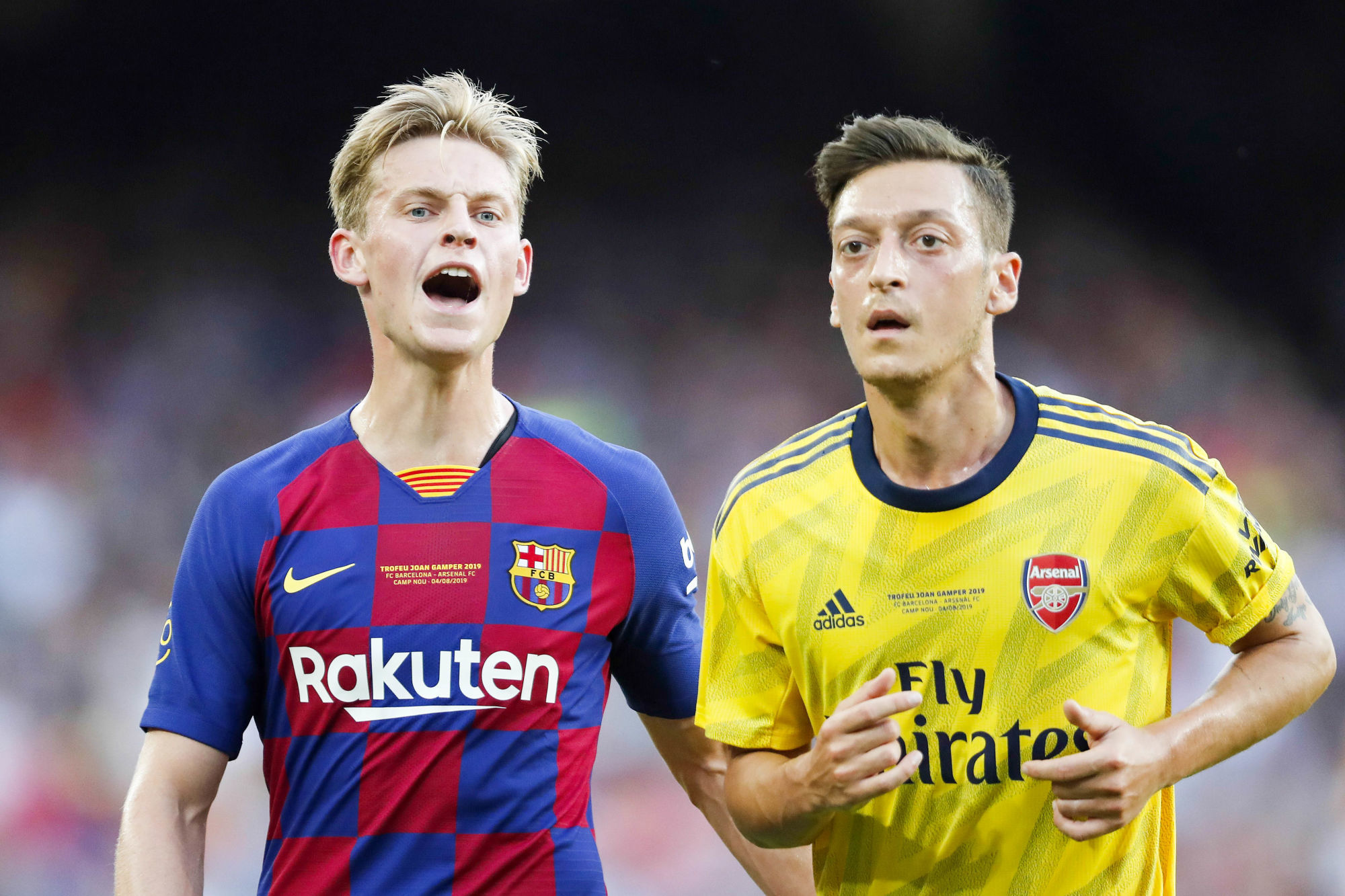 barcelona juega blanco arsenal