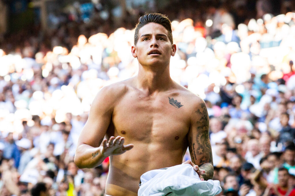 champions james rodr&iacute;guez