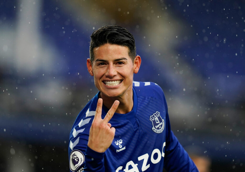 James Rodr&iacute;guez Sao Paulo