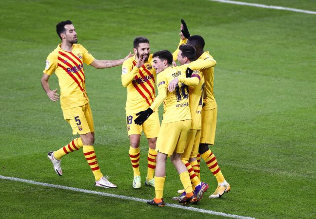 Messi Busquets Jordi Alba