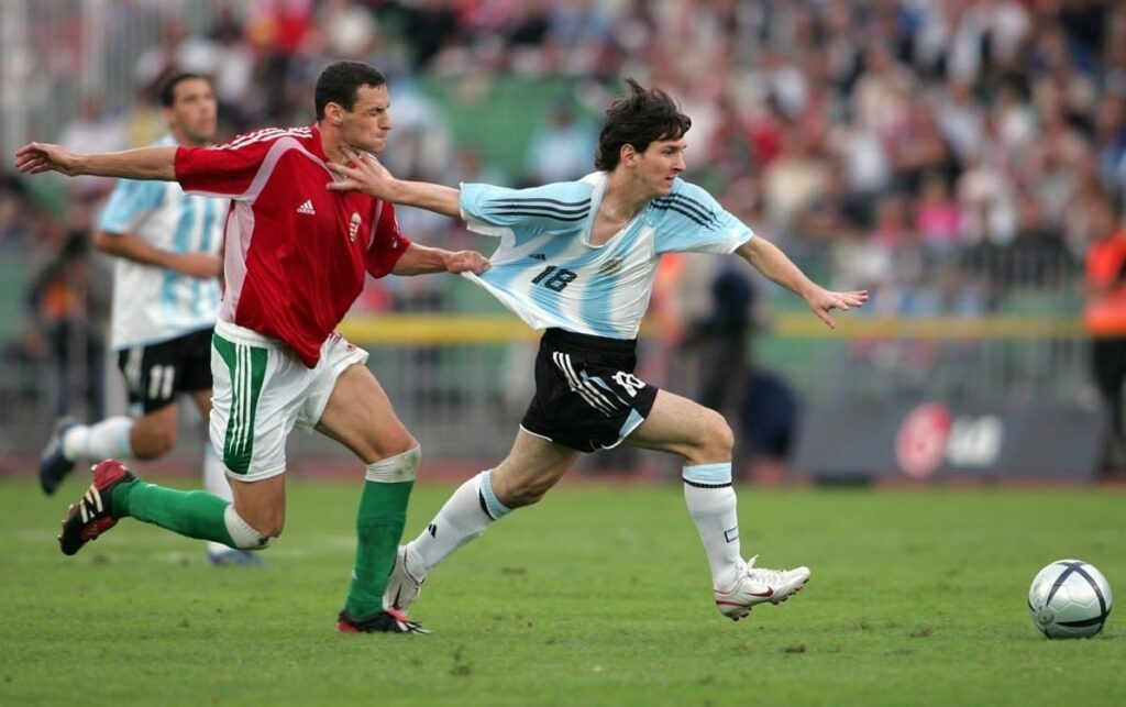 Debut de Messi