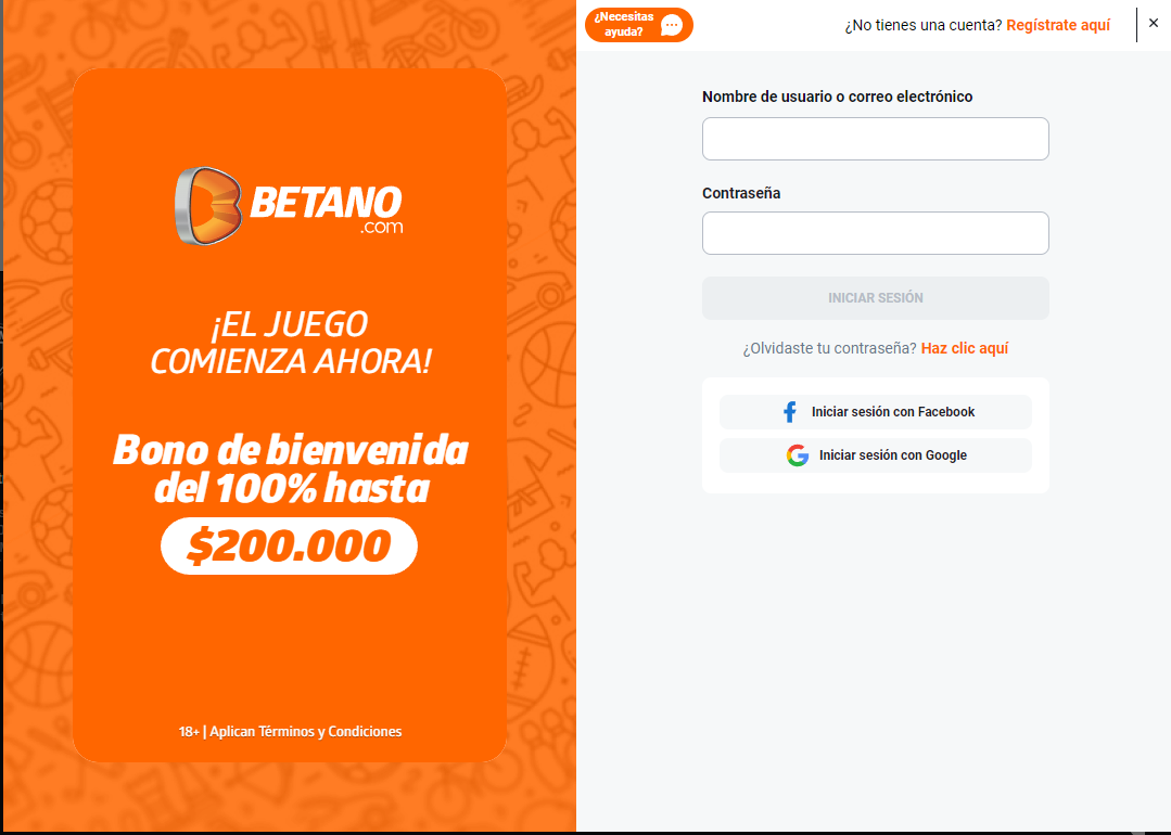 codigo promocional betano