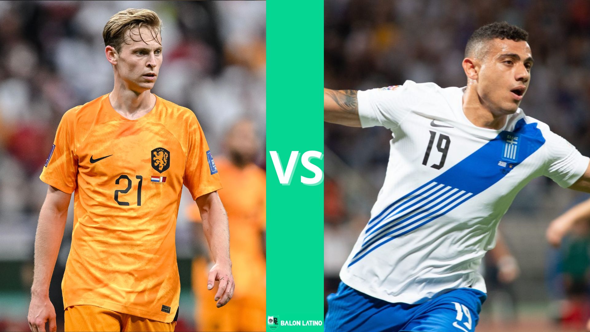 alineaciones Pa&iacute;ses Bajos vs Grecia