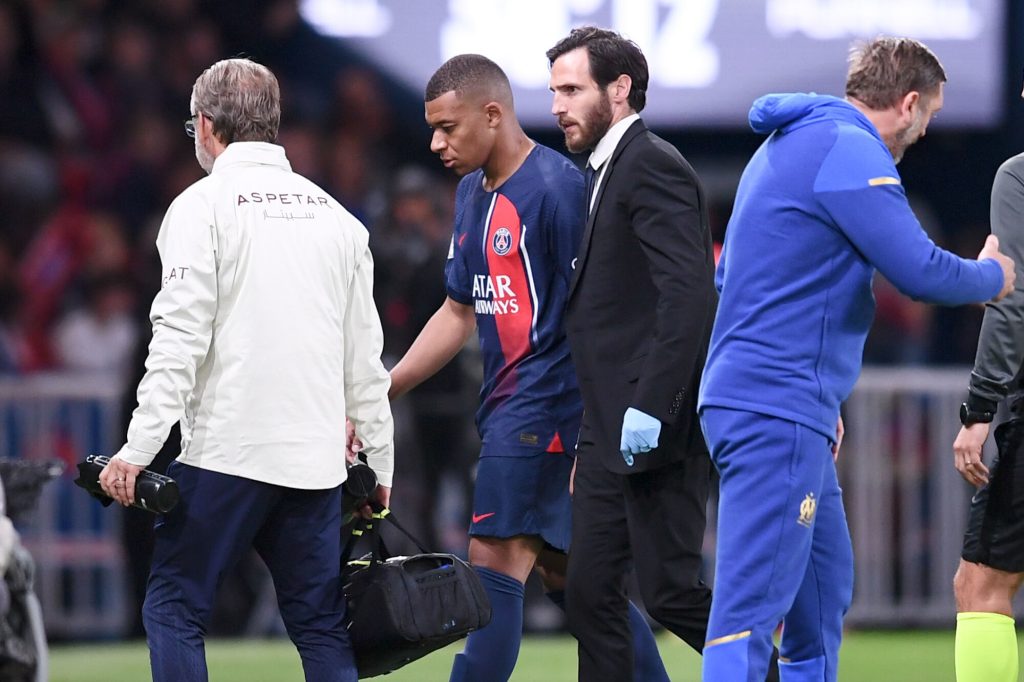 Kylian Mbapp&eacute; lesi&oacute;n