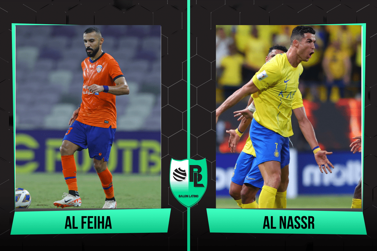 Alineaciones Al Feiha vs Al Nassr