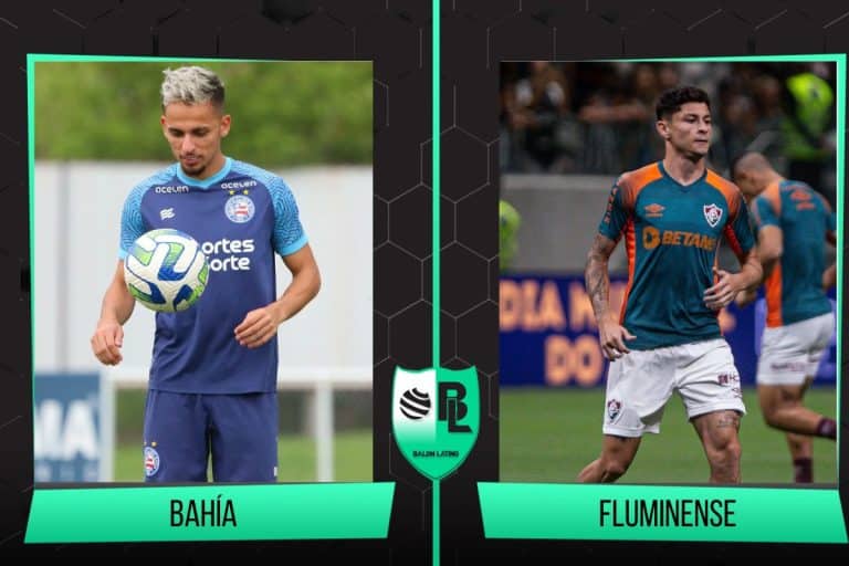 Alineaciones de Bah&iacute;a vs Fluminense (31/10/23) por la fecha 31 del Brasileirao: horario y TV