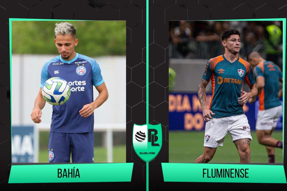 Posibles alineaciones de Bah&iacute;a vs Fluminense | Creaci&oacute;n: Bal&oacute;n Latino