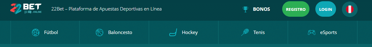 Registro 22bet