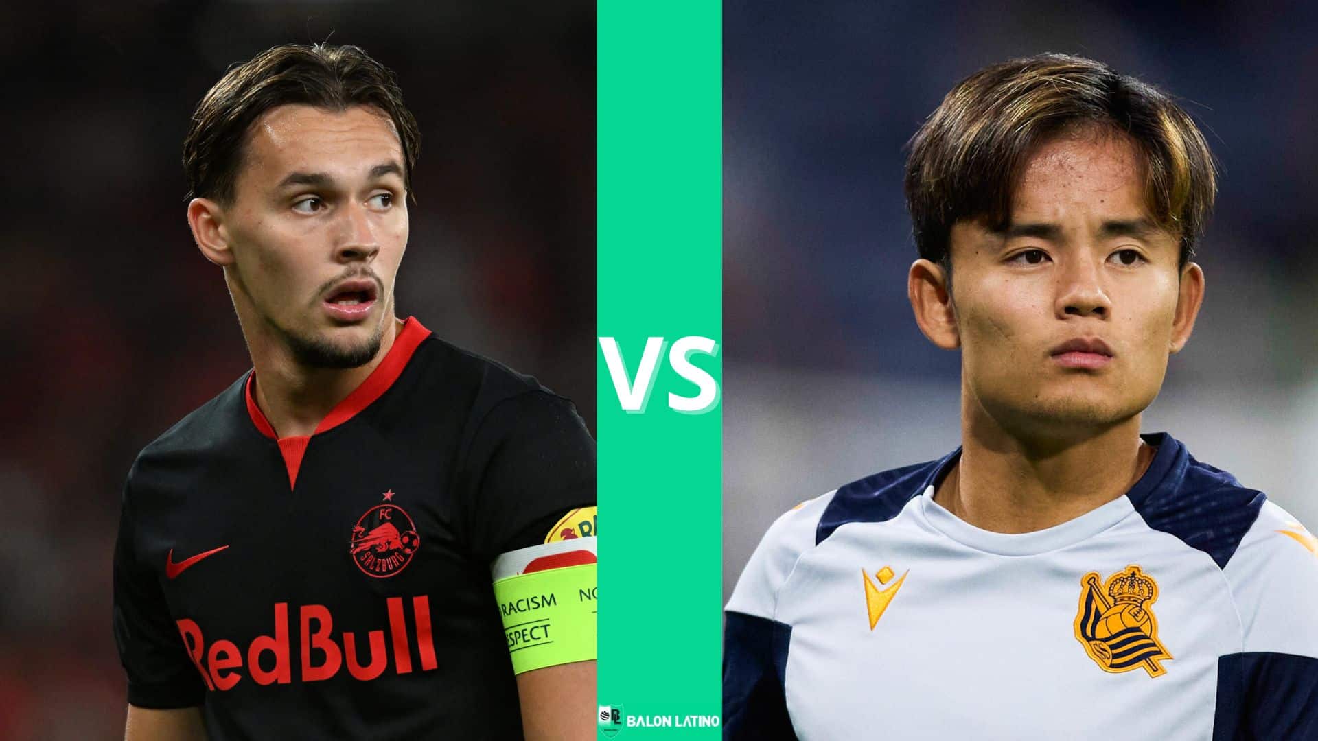 Posible Alineaci&oacute;n Salzburgo vs Real Sociedad | Creaci&oacute;n: Bal&oacute;n Latino