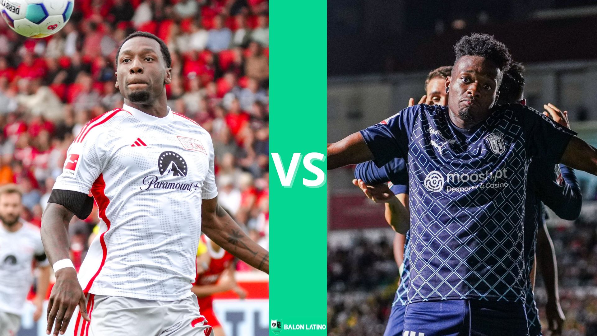 Alineaciones Union Berl&iacute;n vs Braga | Creaci&oacute;n: Bal&oacute;n Latino