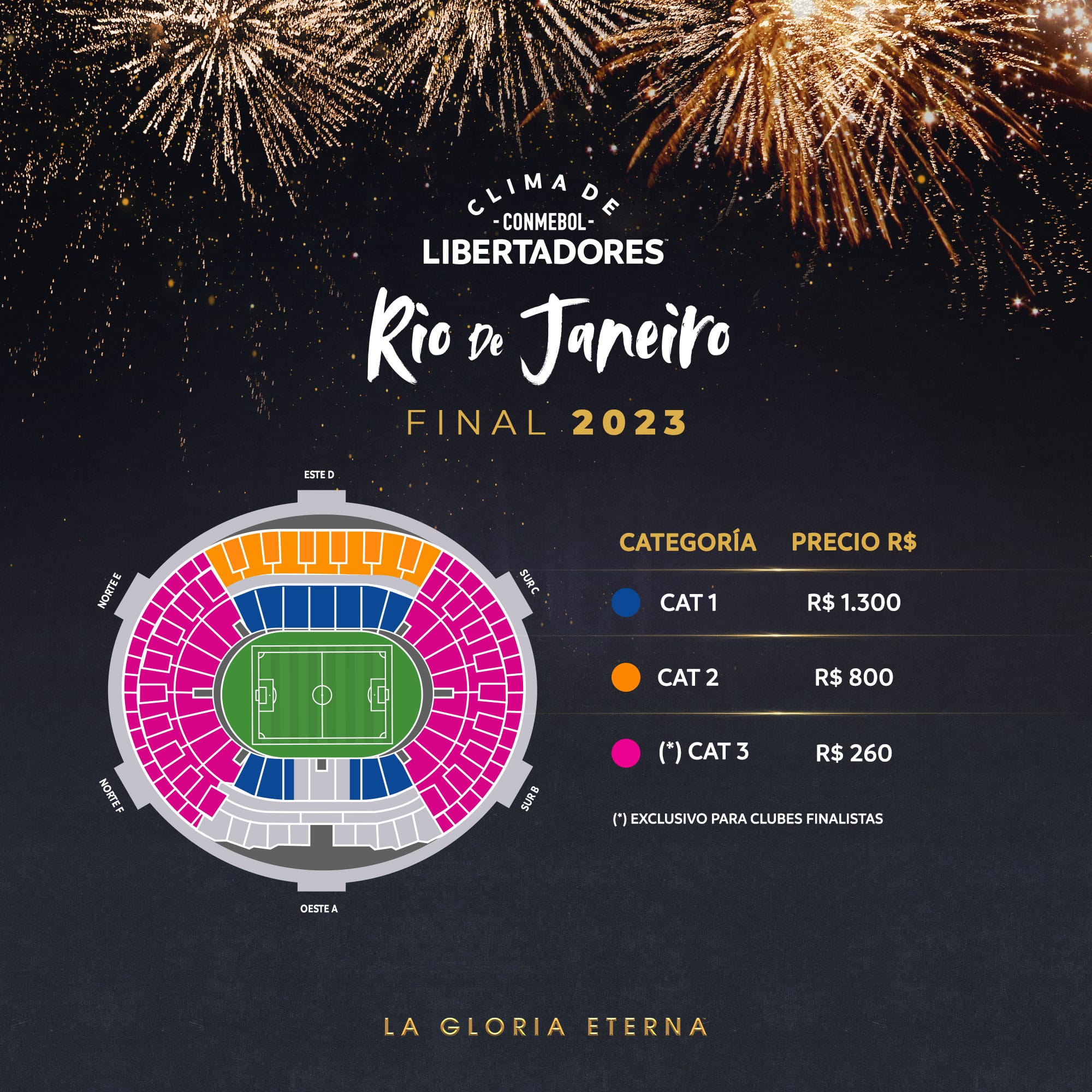 Venta de entradas para la final de la Copa Libertadores 2023