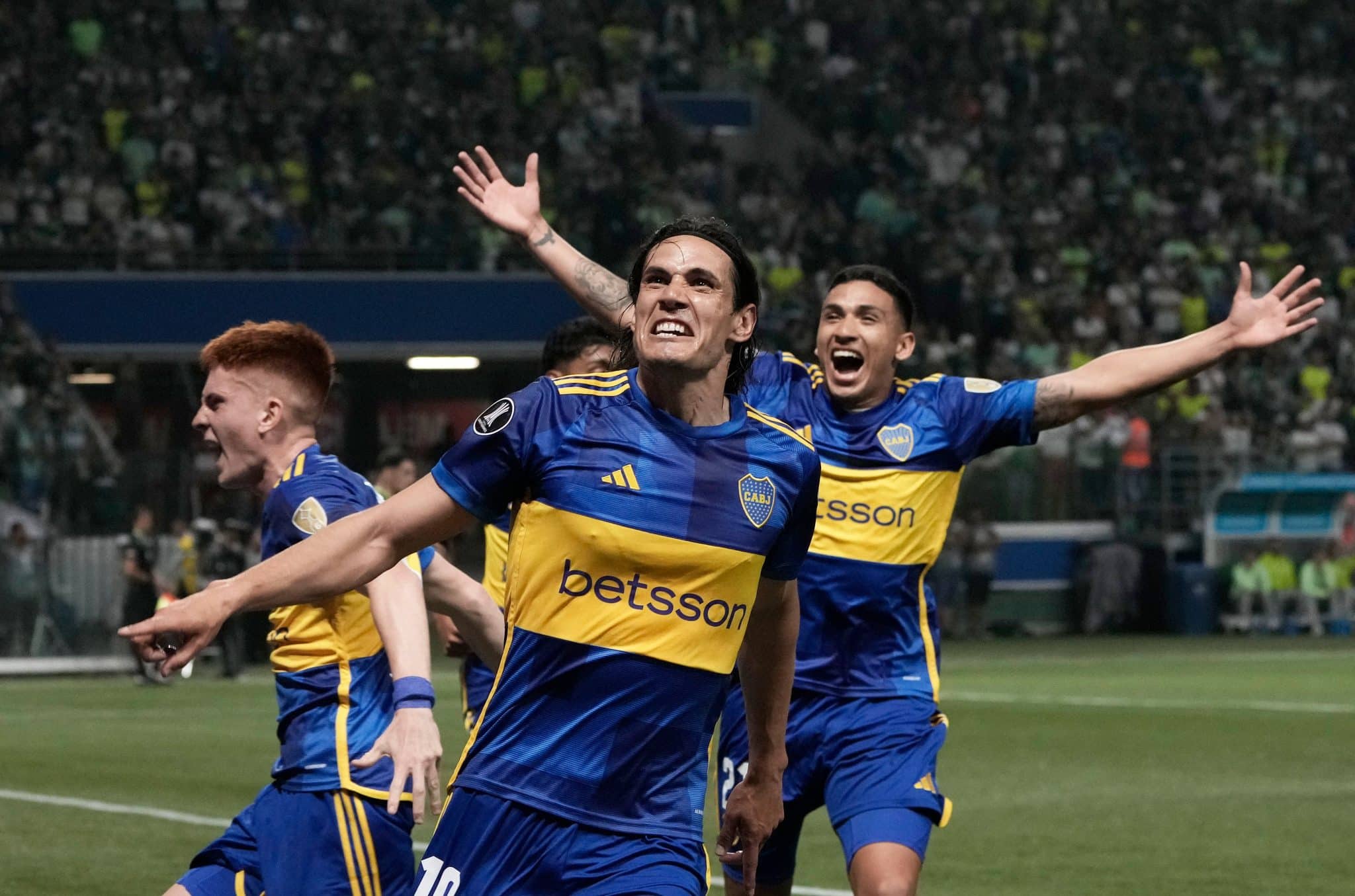 Cu&aacute;ntos goles tiene Edinson Cavani en Boca