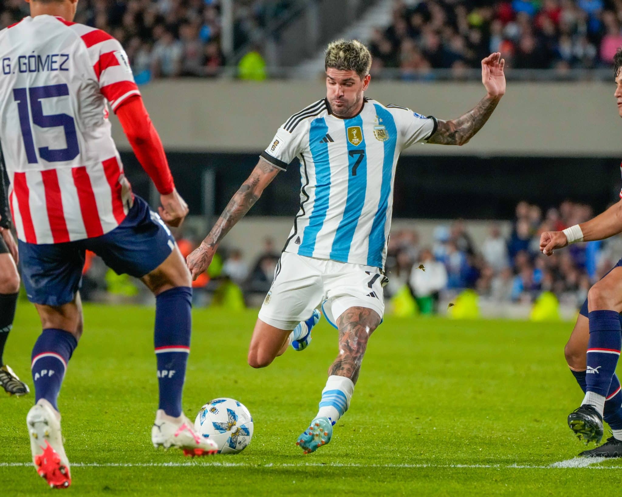 La tabla de posiciones de las Eliminatorias Sudamericanas para el Mundial 2026