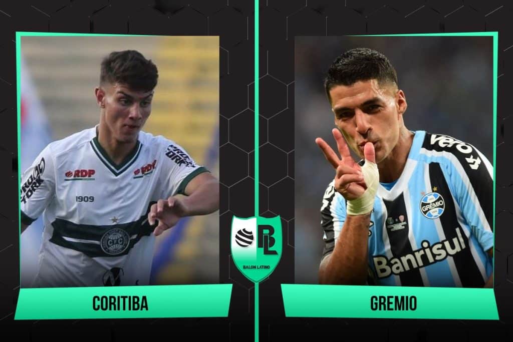 Alineaciones de Coritiba vs Gremio