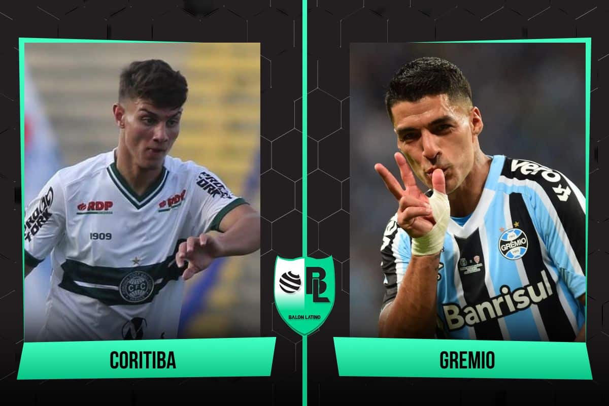 Alineaciones de Coritiba vs Gremio