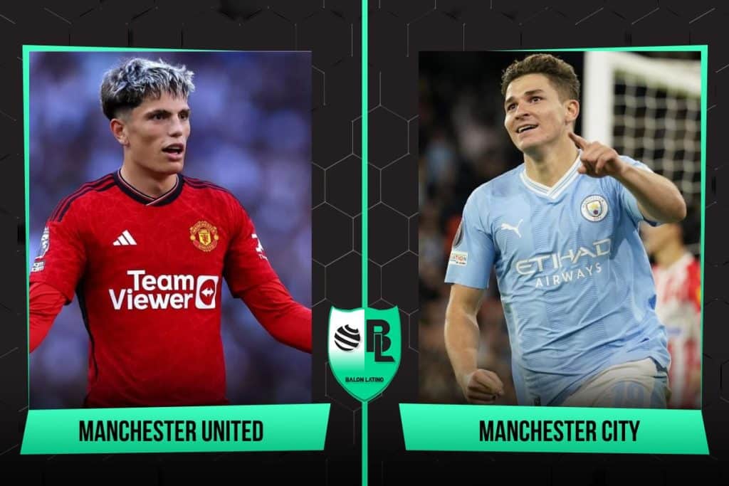 Alineaciones del Derbi Manchester United vs Manchester City