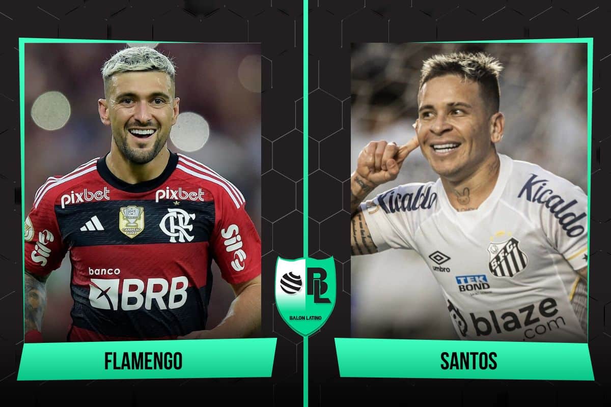 Alineaciones de Flamengo vs Santos