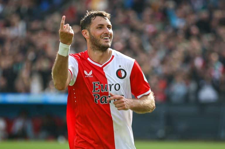 VIDEO | Santiago Gim&eacute;nez sigue INTRATABLE en el Feyenoord: debut&oacute; con un DOBLETE en Champions League y alcanz&oacute; una incre&iacute;ble racha