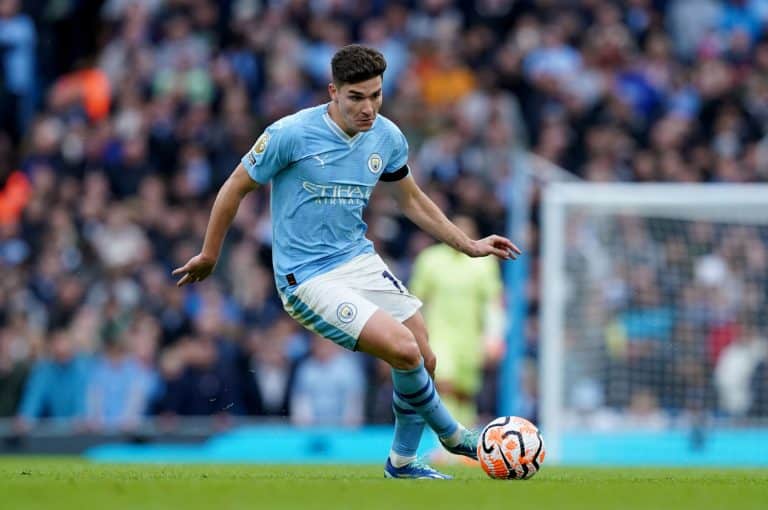 Cu&aacute;ndo y qu&eacute; d&iacute;a juega Juli&aacute;n &Aacute;lvarez con el Manchester City: partidos, resultados, estad&iacute;sticas, t&iacute;tulos y goles