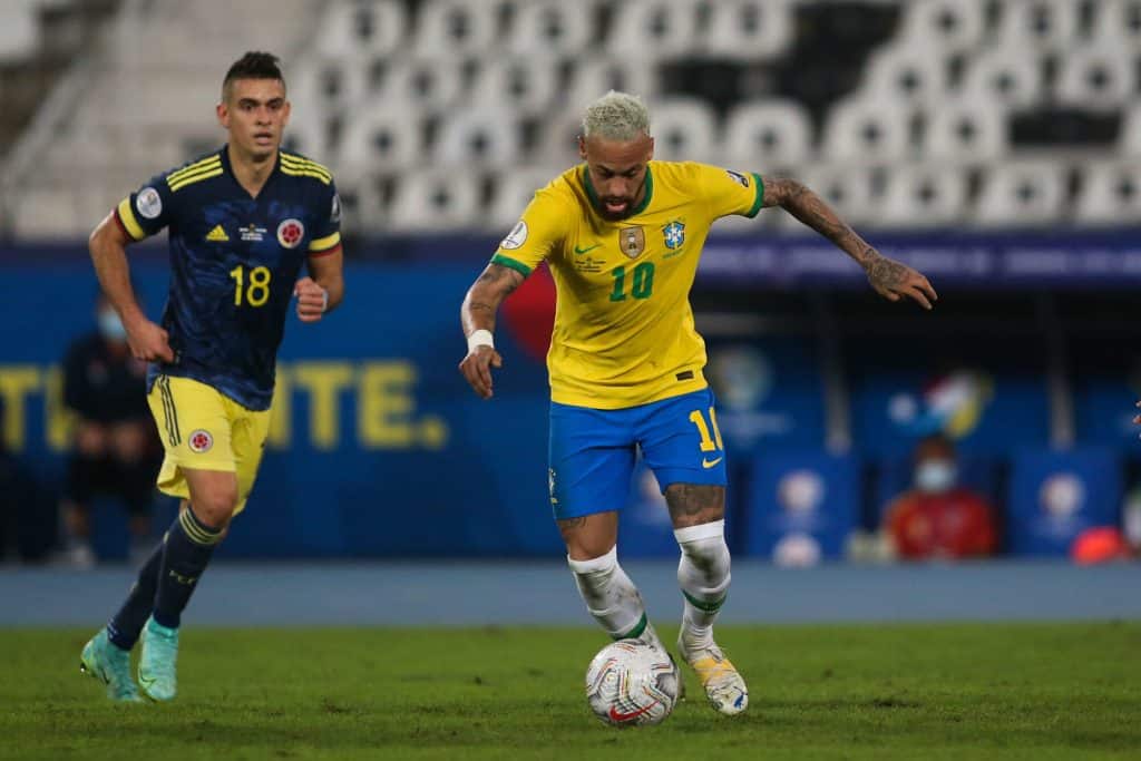historial entre Colombia y Brasil