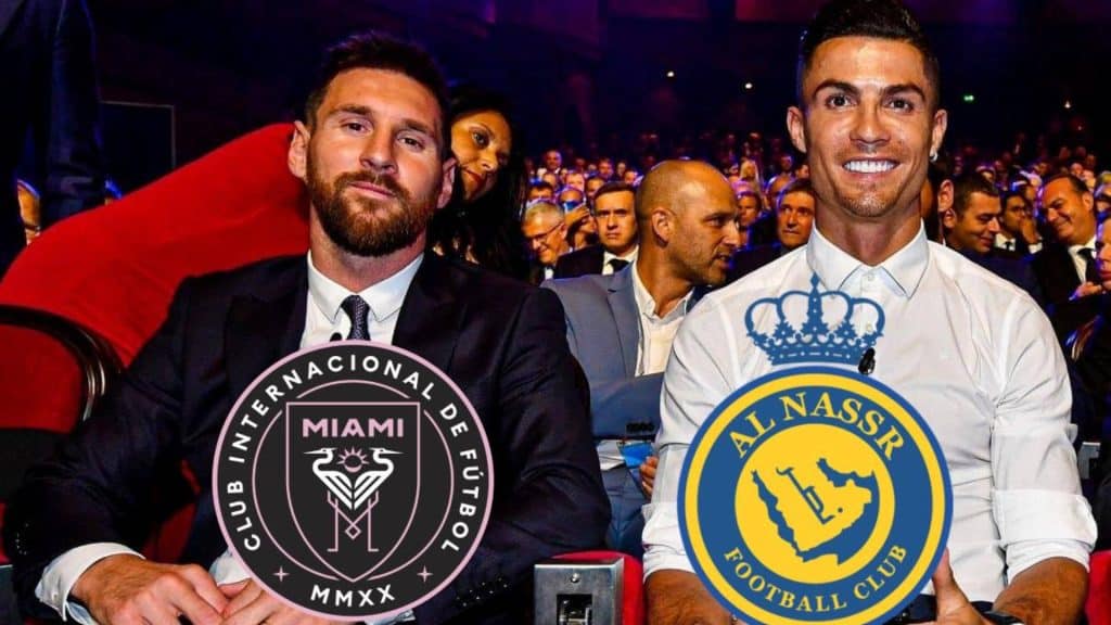 Lionel Messi Cristiano Ronaldo | Creaci&oacute;n: Bal&oacute;n Latino