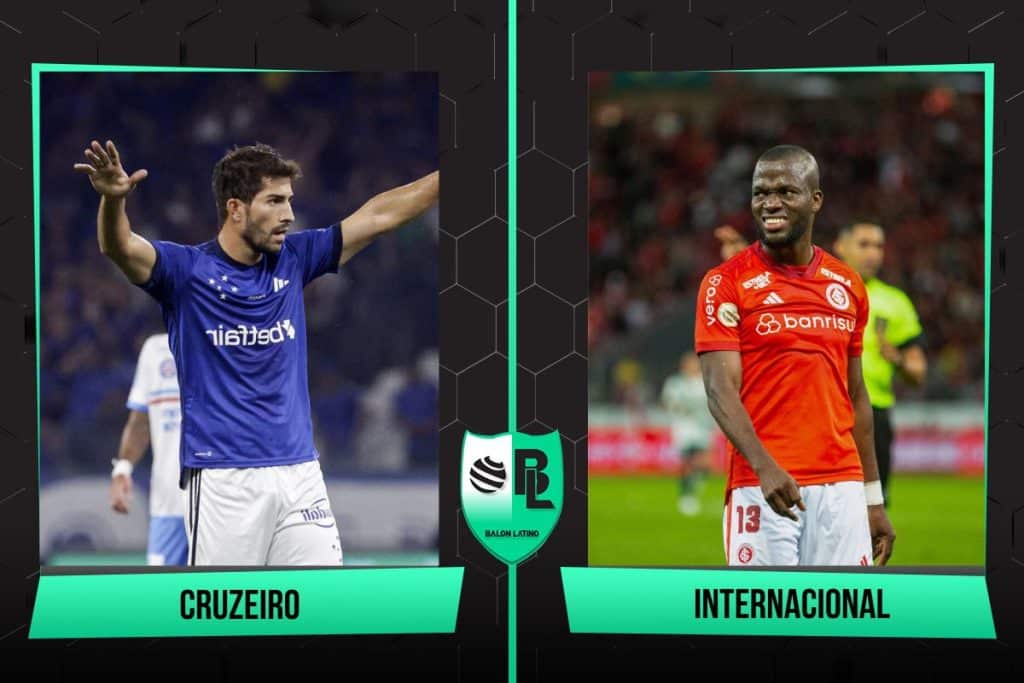 Alineaciones de Cruzeiro vs. Internacional