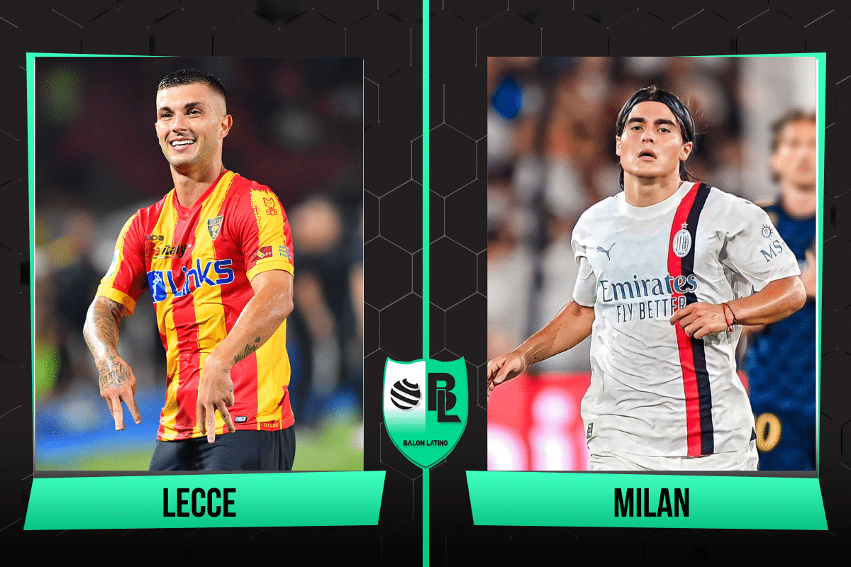 Alineaciones de Lecce vs Milan